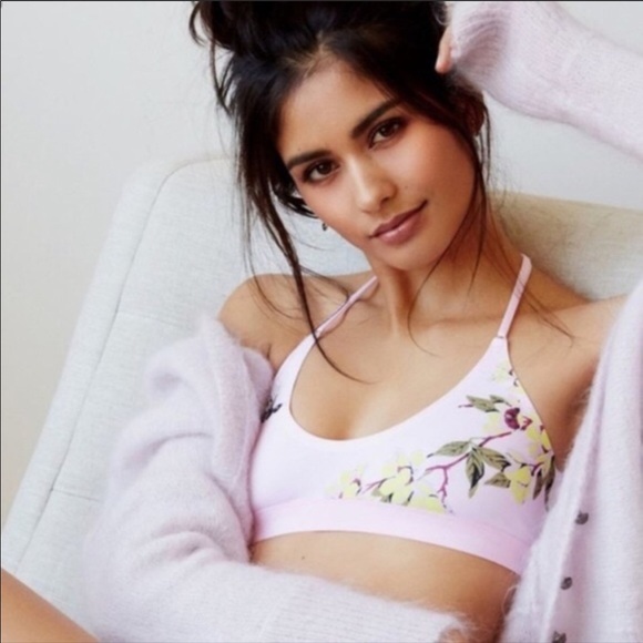 Intimately Free People Pink Bee Bralette - Picture 1 of 11